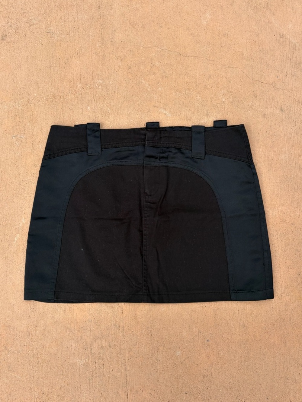 Surf Diva Black Mini Skirt